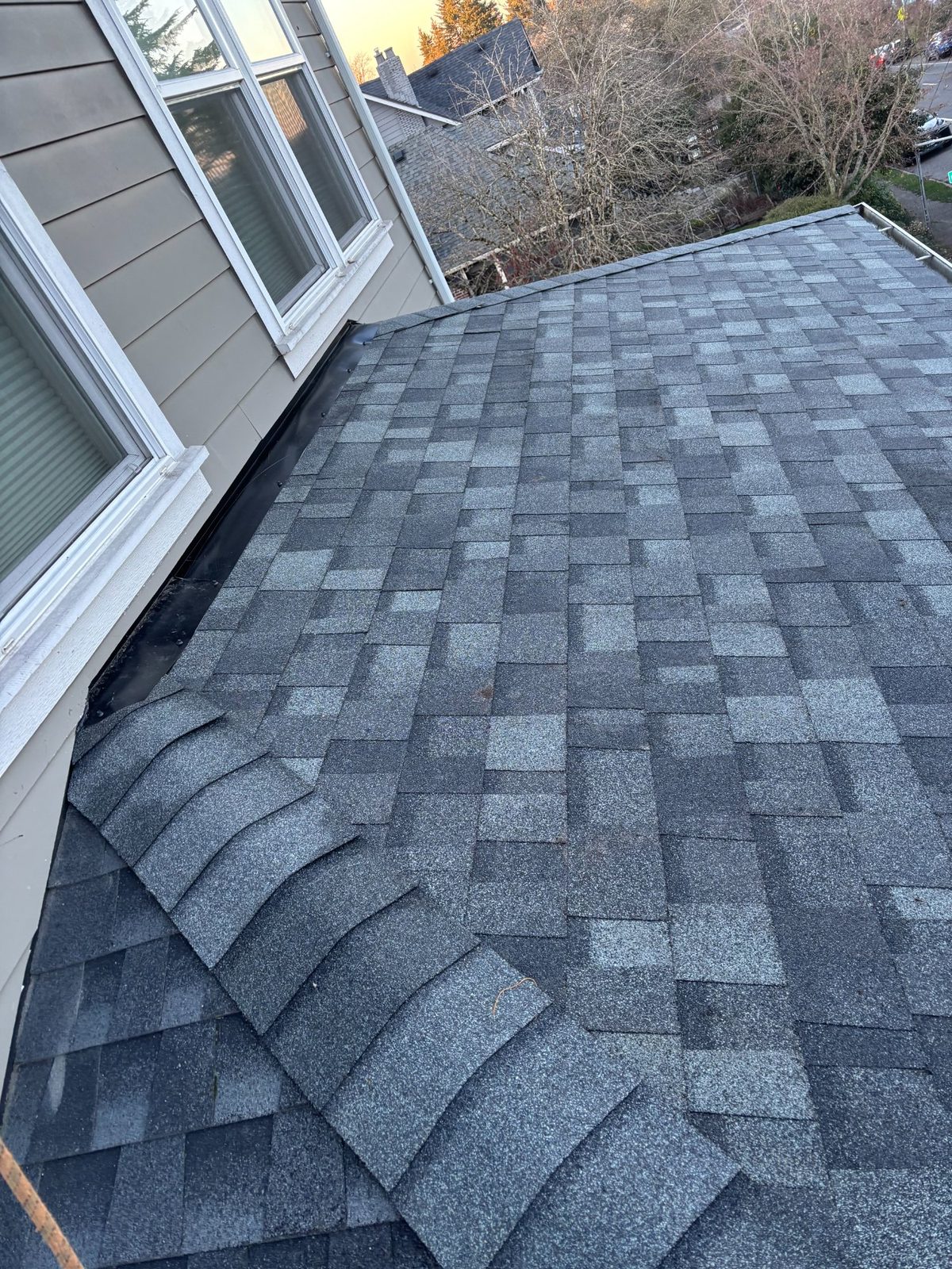 After — new asphalt shingle roof installed by Roof4Life